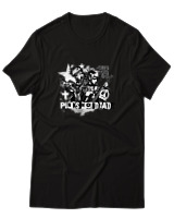 T-Shirt  Γυναικείο - Punks Not Dead - Color Thumbnail Μαύρο
