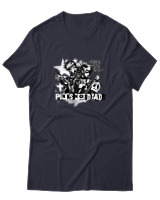 T-Shirt  Γυναικείο - Punks Not Dead - Color Thumbnail Σκούρο Μπλέ