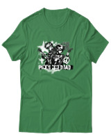 T-Shirt  Γυναικείο - Punks Not Dead - Color Thumbnail Πράσινο