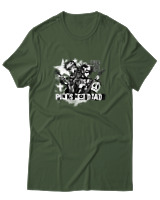 T-Shirt  Γυναικείο - Punks Not Dead - Color Thumbnail Κυπαρισσί