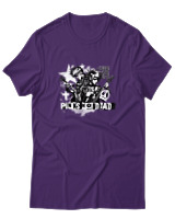 T-Shirt  Γυναικείο - Punks Not Dead - Color Thumbnail Μώβ