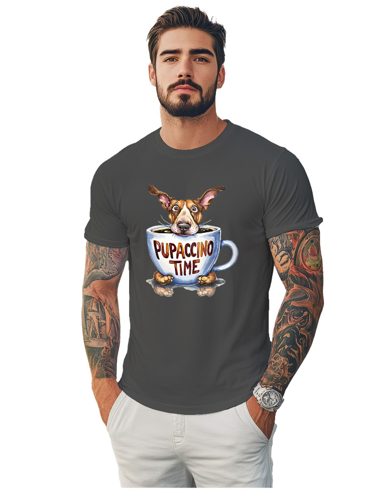T-Shirt Unisex - Pupaccino Time - Image 1