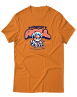 T-Shirt Αντρικό - Purrfect Roll - Color Thumbnail Πορτοκαλί