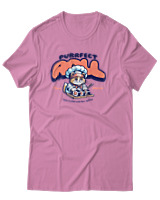 T-Shirt Αντρικό - Purrfect Roll - Color Thumbnail Ροζ