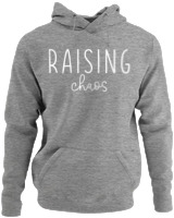 Φούτερ με κουκούλα - Raising Chaos - Color Thumbnail Γκρι Μελανζέ