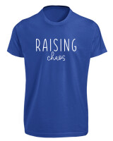 T-Shirt Fit - Raising Chaos - Color Thumbnail Μπλε Ρουά