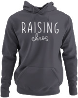 Φούτερ με κουκούλα - Raising Chaos - Color Thumbnail Ανθρακί