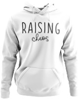 Φούτερ με κουκούλα - Raising Chaos - Color Thumbnail ΄Ασπρο