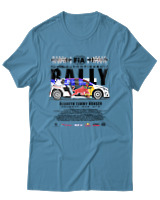 T-Shirt Αντρικό - Rally - Color Thumbnail Τιρκουάζ
