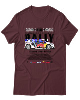 T-Shirt Αντρικό - Rally - Color Thumbnail Μπορντό