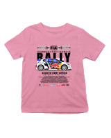 T-Shirt  Παιδικό - Rally - Color Thumbnail Ροζ