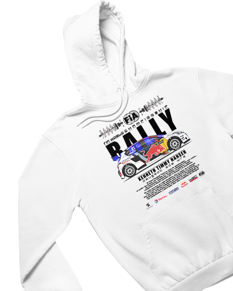 Φούτερ με κουκούλα Αντρικό - Rally - Image 1