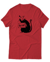 T-Shirt Αντρικό - Rat You Lie - Color Thumbnail Κόκκινο