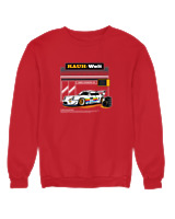 Φούτερ χωρίς κουκούλα Γυναικείο - Rauh Welt  - Color Thumbnail Κόκκινο