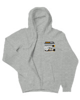 Ζακέτα Φούτερ με κουκούλα Αντρικό - Rauh Welt  - Color Thumbnail Γκρι Μελανζέ