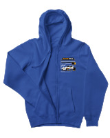 Ζακέτα Φούτερ με κουκούλα Αντρικό - Rauh Welt  - Color Thumbnail Μπλε Ρουά