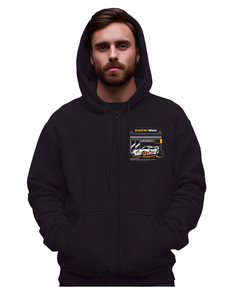 Ζακέτα Φούτερ με κουκούλα Αντρικό - Rauh Welt  - Image 1