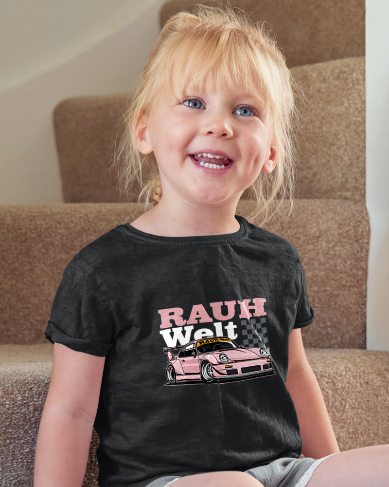 Κοριτσίστικο Κοντομανικο Παιδικό - Rauh Welt Pink - Image 2