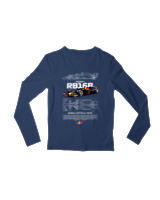 Μακρυμάνικο Μακό Παιδικό - RB16B - Color Thumbnail Σκούρο Μπλε