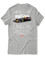 T-Shirt Unisex - RB16B - Color Thumbnail Γκρι Μελανζέ