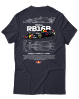 T-Shirt Unisex - RB16B - Color Thumbnail Σκούρο Μπλε
