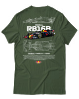 T-Shirt Unisex - RB16B - Color Thumbnail Κυπαρισσί