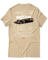 T-Shirt Unisex - RB16B - Color Thumbnail Μπεζ