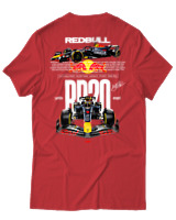 T-Shirt Αντρικό - RB20 - Color Thumbnail Κόκκινο