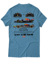 T-Shirt Unisex - RB20 Racing - Color Thumbnail Τιρκουάζ