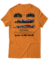 T-Shirt Unisex - RB20 Racing - Color Thumbnail Πορτοκαλί