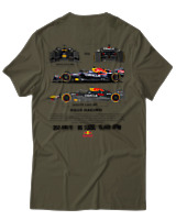 T-Shirt Unisex - RB20 Racing - Color Thumbnail Χακί