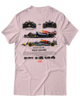 T-Shirt Unisex - RB20 Racing - Color Thumbnail Απαλό Ροζ