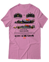 T-Shirt Unisex - RB20 Racing - Color Thumbnail Ροζ