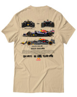 T-Shirt Unisex - RB20 Racing - Color Thumbnail Μπεζ