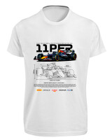 T-Shirt Fit - RB20 Racing - Color Thumbnail 'Ασπρο