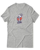 T-Shirt Αντρικό - Ready For The Game - Color Thumbnail Γκρι Μελανζέ