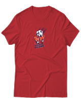 T-Shirt Αντρικό - Ready For The Game - Color Thumbnail Κόκκινο
