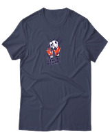T-Shirt Αντρικό - Ready For The Game - Color Thumbnail Μπλε Γκρι