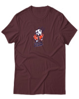 T-Shirt Αντρικό - Ready For The Game - Color Thumbnail Μπορντό