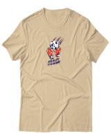 T-Shirt Αντρικό - Ready For The Game - Color Thumbnail Μπεζ