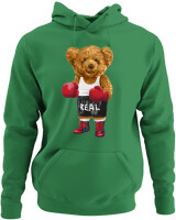 Φούτερ με κουκούλα - Real Power - Color Thumbnail Kelly Green