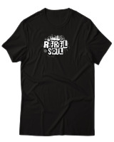 T-Shirt Αντρικό - Rebel Soul - Color Thumbnail Μαύρο