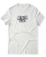 T-Shirt Αντρικό - Rebel Soul - Color Thumbnail Άσπρο