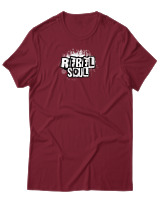 T-Shirt Αντρικό - Rebel Soul - Color Thumbnail Σκούρο Κόκκινο
