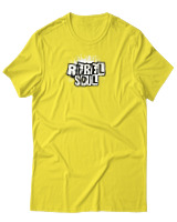 T-Shirt Αντρικό - Rebel Soul - Color Thumbnail Κίτρινο
