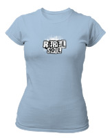 T-Shirt Στενή Γραμμή Γυναικείο - Rebel Soul - Color Thumbnail Γαλάζιο