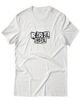 T-Shirt  Γυναικείο - Rebel Soul - Color Thumbnail Άσπρο