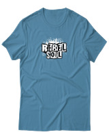 T-Shirt  Γυναικείο - Rebel Soul - Color Thumbnail Τυρκουάζ