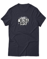 T-Shirt  Γυναικείο - Rebel Soul - Color Thumbnail Σκούρο Μπλέ