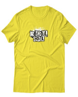 T-Shirt  Γυναικείο - Rebel Soul - Color Thumbnail Κίτρινο